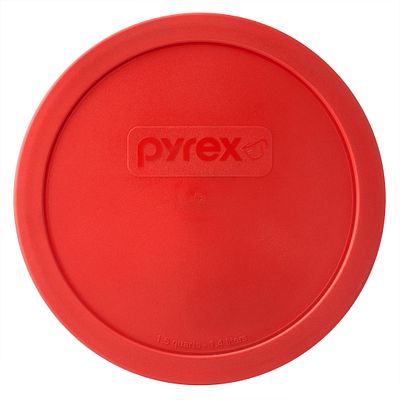 1.5-qt Mixing Bowl Plastic Lid Red