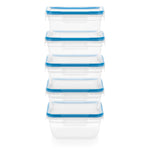 Total Solutions 10-piece 5.5-cup Food Storage Container Set