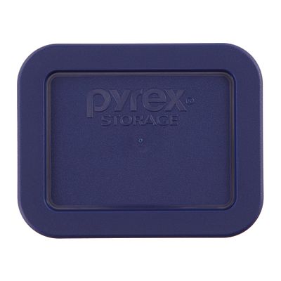 1.9 Cup Oblong Plastic Lid Blue
