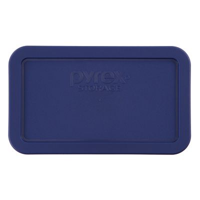 4.8 Cup Oblong Plastic Lid Blue